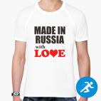 Мужская спортивная футболка