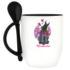 Кружка с ложкой