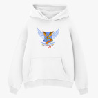 Толстовка худи оверсайз