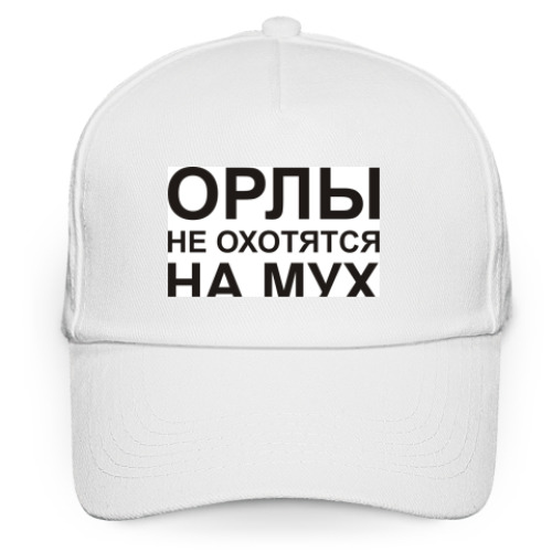 Кепка бейсболка Орлы не охотятся на мух