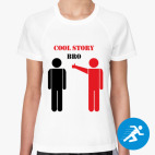 Женская спортивная футболка