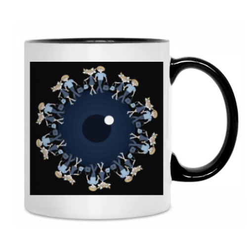 Кружка с принтом Большой брат следит за тобой