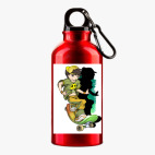 Металлическая бутылка 400 мл UV-DTF