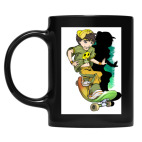 Кружка цветная UV-DTF