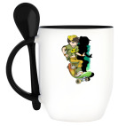 Кружка с ложкой