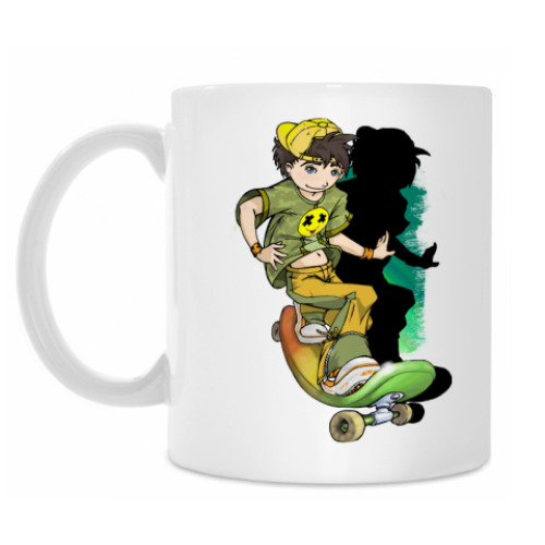 Кружка с принтом Скейтборд