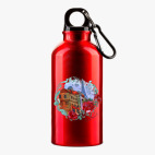 Металлическая бутылка 400 мл UV-DTF