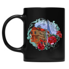 Кружка цветная UV-DTF