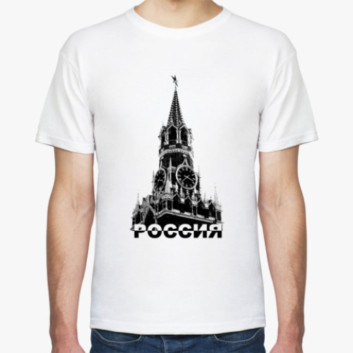 Футболка с принтом День России