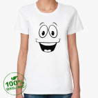 Женская футболка органик