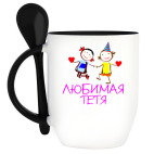 Кружка с ложкой