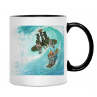 Кружка двухцветная