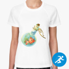 Женская спортивная футболка