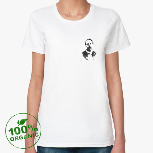 Женская футболка из органик-хлопка Я люблю русский язык