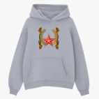 Толстовка худи оверсайз