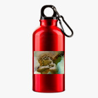 Металлическая бутылка 400 мл UV-DTF