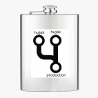 Фляжка стальная