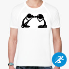 Мужская спортивная футболка