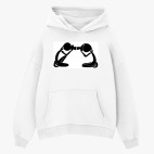 Толстовка худи оверсайз