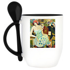 Кружка с ложкой