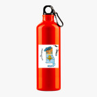 Металлическая бутылка 700 мл UV-DTF