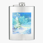 Фляжка стальная