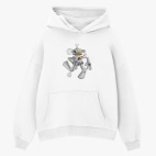 Толстовка худи оверсайз