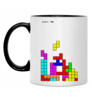 Кружка двухцветная