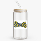 Банка с бамбуковой крышкой