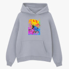 Толстовка худи оверсайз