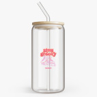 Банка с бамбуковой крышкой