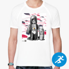 Мужская спортивная футболка