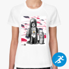 Женская спортивная футболка