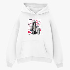 Толстовка худи оверсайз