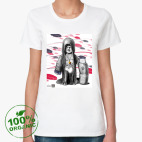 Женская футболка органик