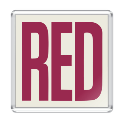 Магнит с принтом Taylor Swift Red