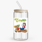 Банка с бамбуковой крышкой