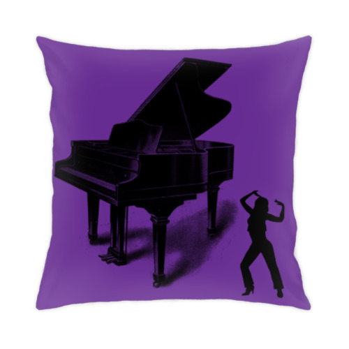 Подушка с принтом Мелодия души