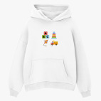 Толстовка худи оверсайз