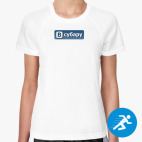 Женская спортивная футболка