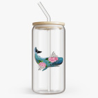 Банка с бамбуковой крышкой