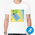 Мужская спортивная футболка