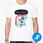 Мужская спортивная футболка