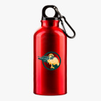 Металлическая бутылка 400 мл UV-DTF