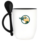 Кружка с ложкой