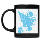 Кружка цветная UV-DTF