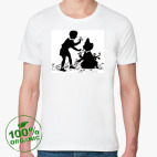 Мужская футболка органик