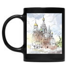 Кружка цветная UV-DTF