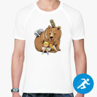 Мужская спортивная футболка