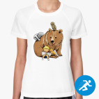 Женская спортивная футболка